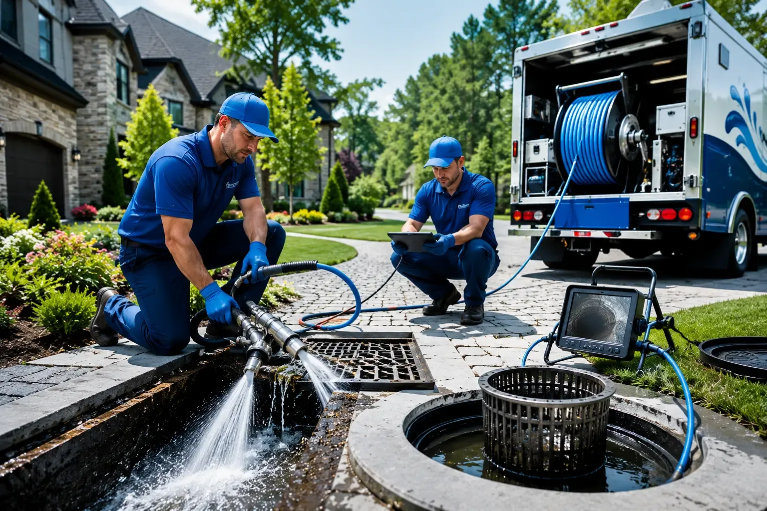 Local outdoor drain cleaning professionals in Lakemore, OH