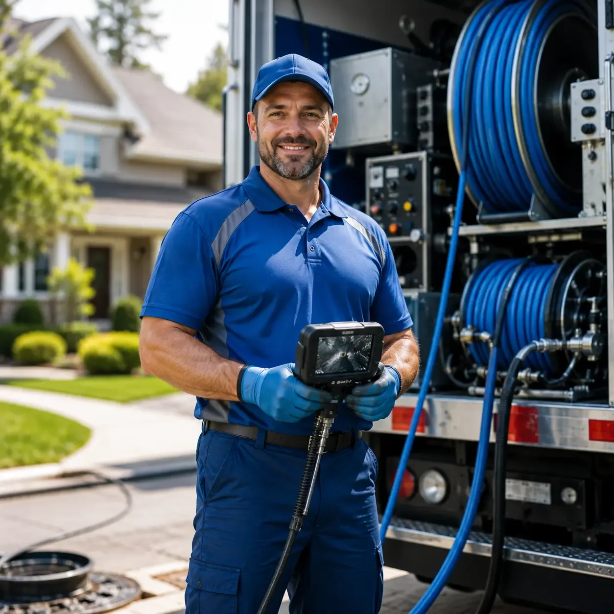 Local outdoor drain cleaning specialists in Lakemore, OH
